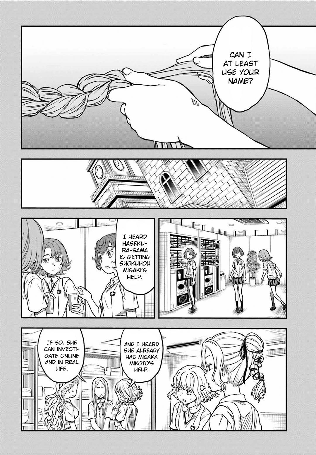 Toaru Majutsu no Index Gaiden: Toaru Kagaku no Railgun Chap 141 - Next Chap 142