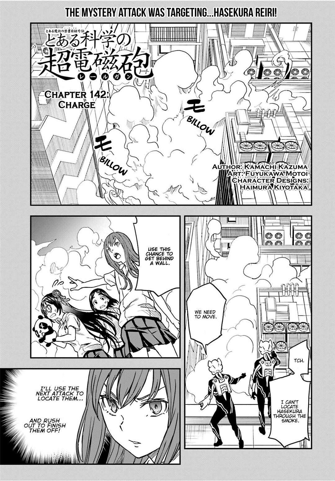 Toaru Majutsu no Index Gaiden: Toaru Kagaku no Railgun Chap 142 - Next Chap 143