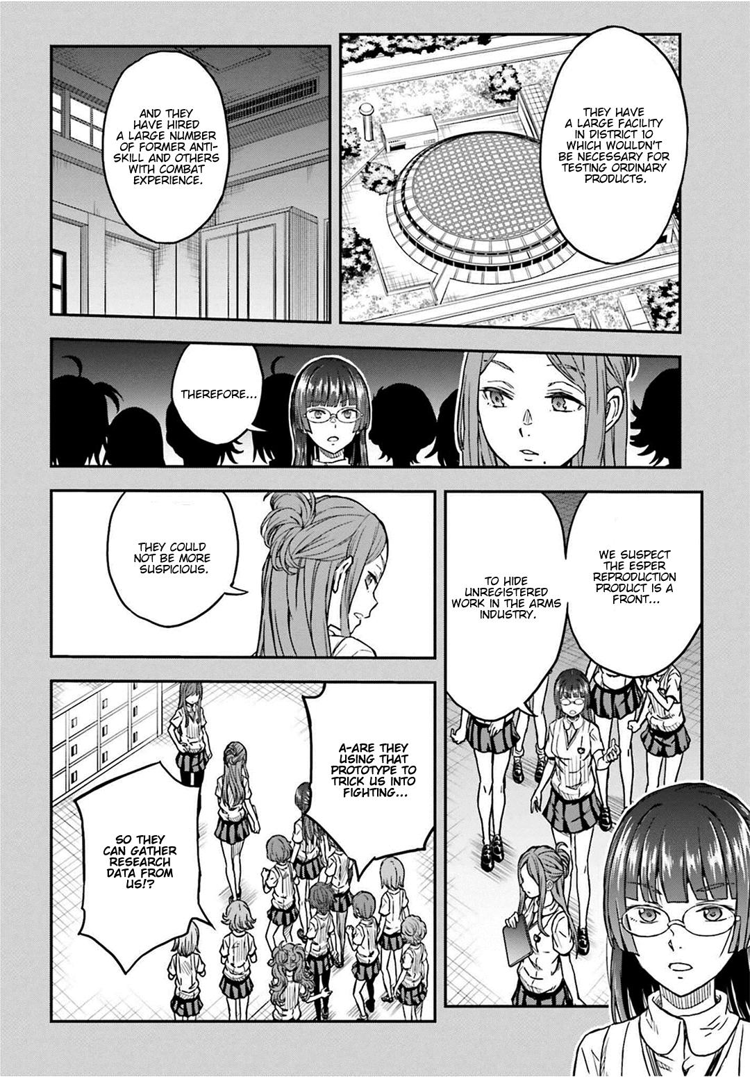 Toaru Majutsu no Index Gaiden: Toaru Kagaku no Railgun Chap 142 - Next Chap 143