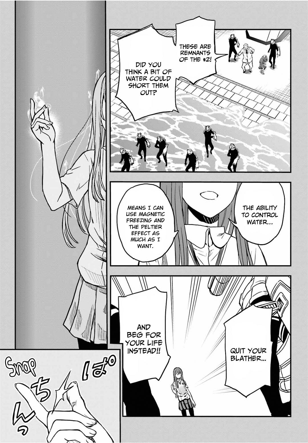 Toaru Majutsu no Index Gaiden: Toaru Kagaku no Railgun Chap 143.1 - Next Chap 144.1