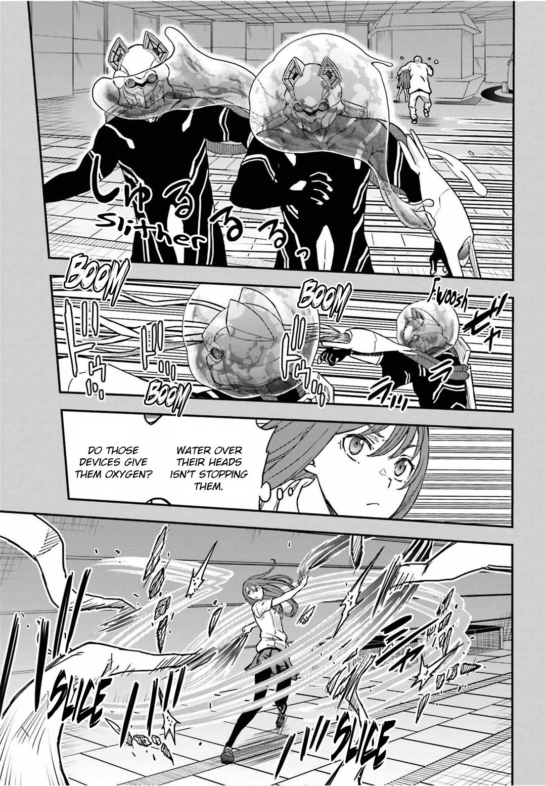 Toaru Majutsu no Index Gaiden: Toaru Kagaku no Railgun Chap 143.1 - Next Chap 144.1