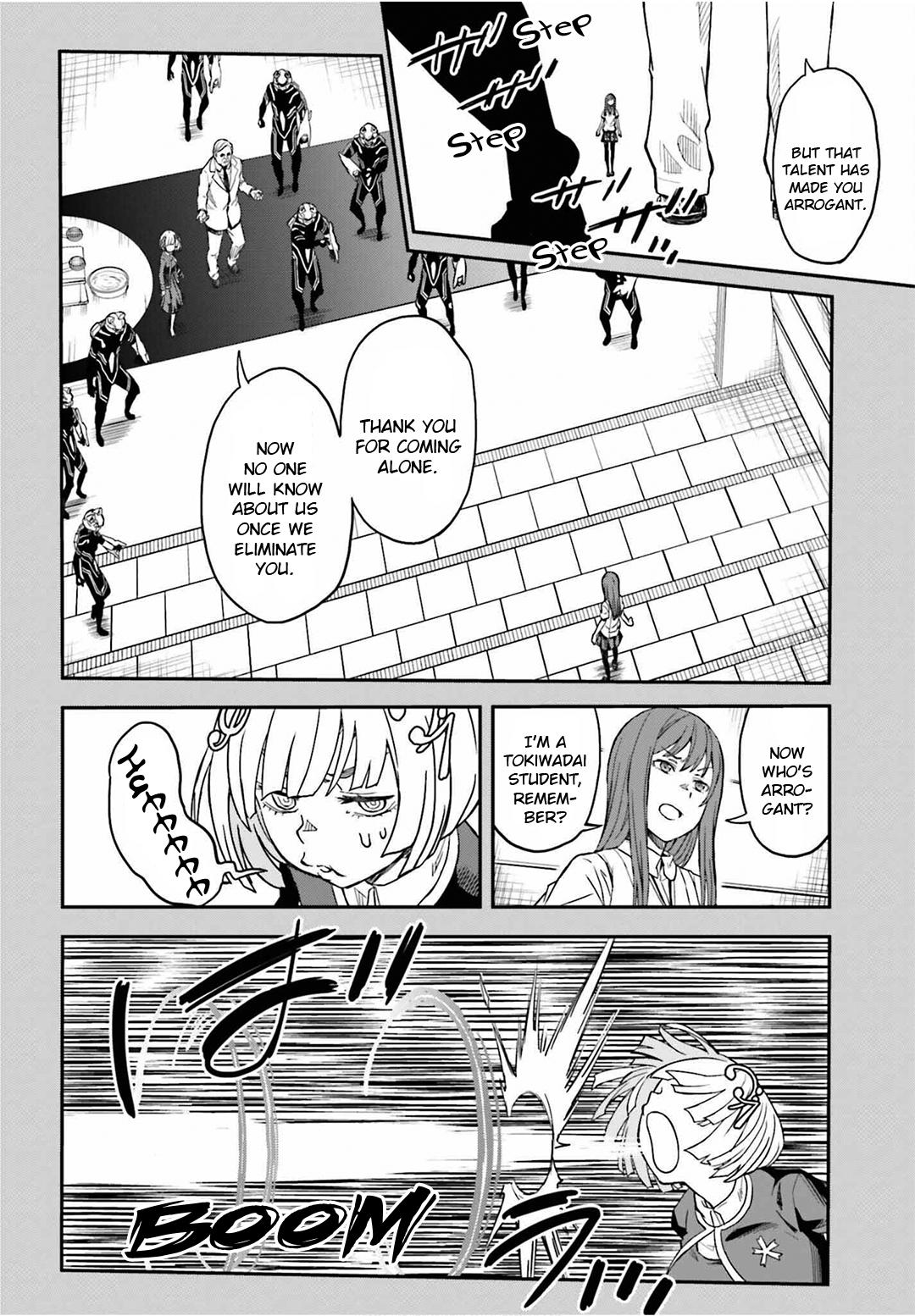 Toaru Majutsu no Index Gaiden: Toaru Kagaku no Railgun Chap 143.1 - Next Chap 144.1