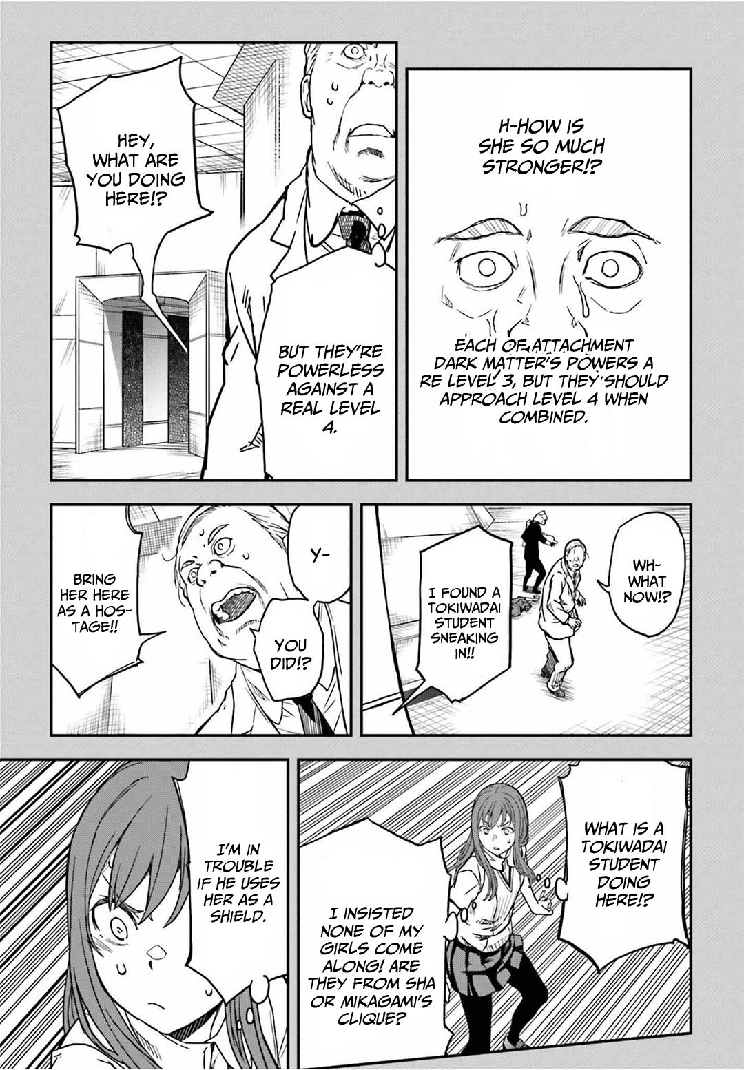 Toaru Majutsu no Index Gaiden: Toaru Kagaku no Railgun Chap 143.1 - Next Chap 144.1