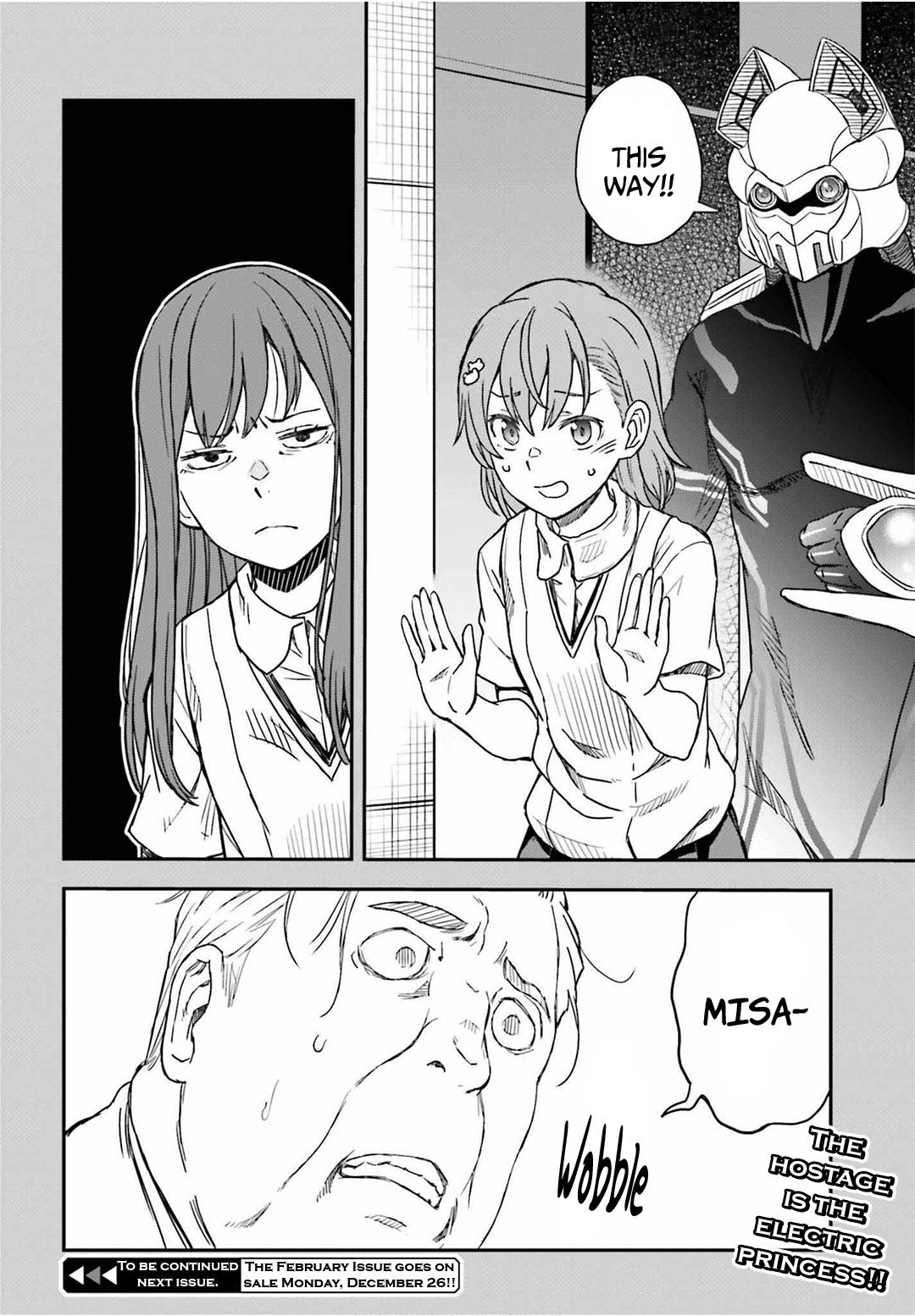 Toaru Majutsu no Index Gaiden: Toaru Kagaku no Railgun Chap 143.1 - Next Chap 144.1