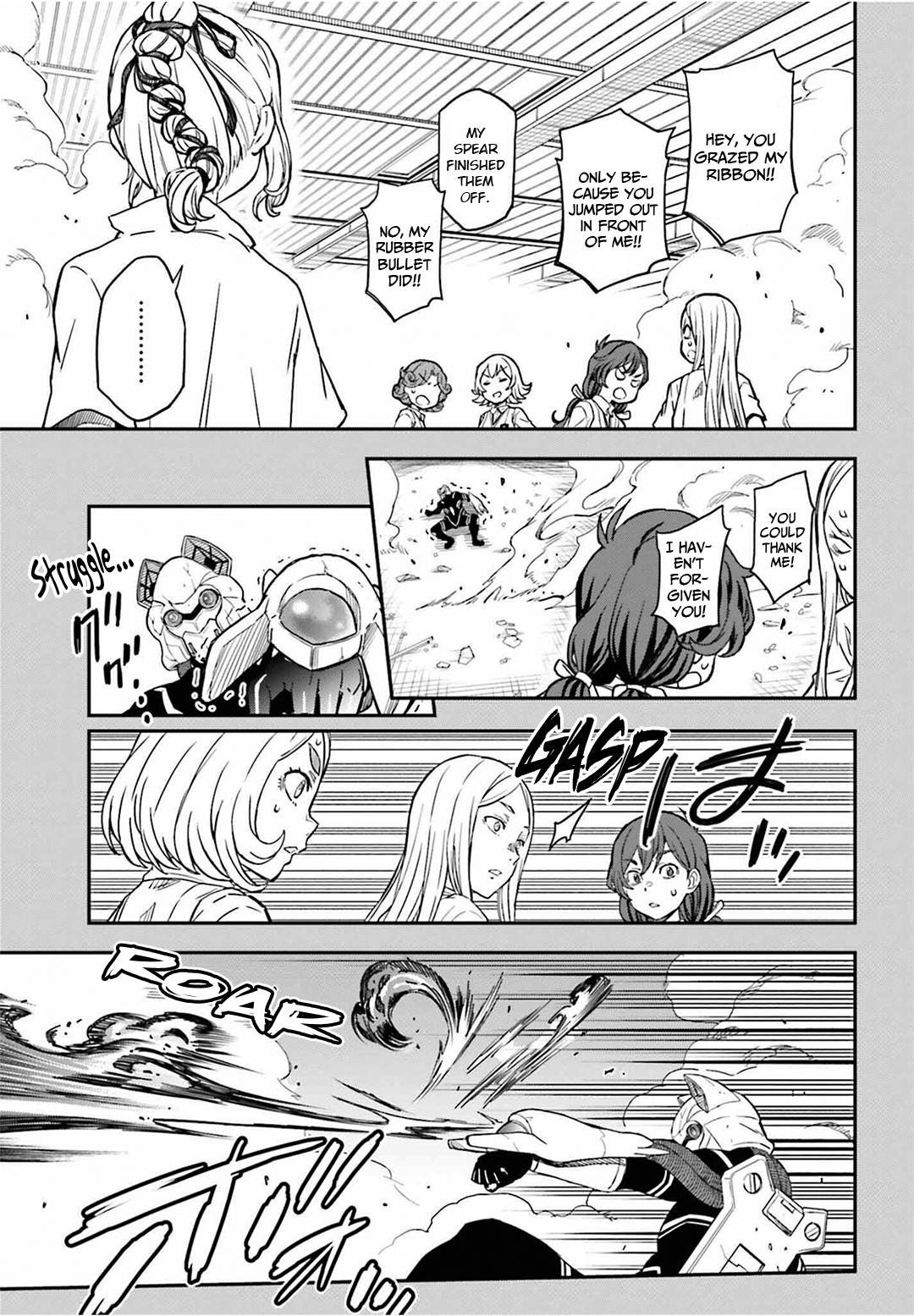 Toaru Majutsu no Index Gaiden: Toaru Kagaku no Railgun Chap 143.1 - Next Chap 144.1