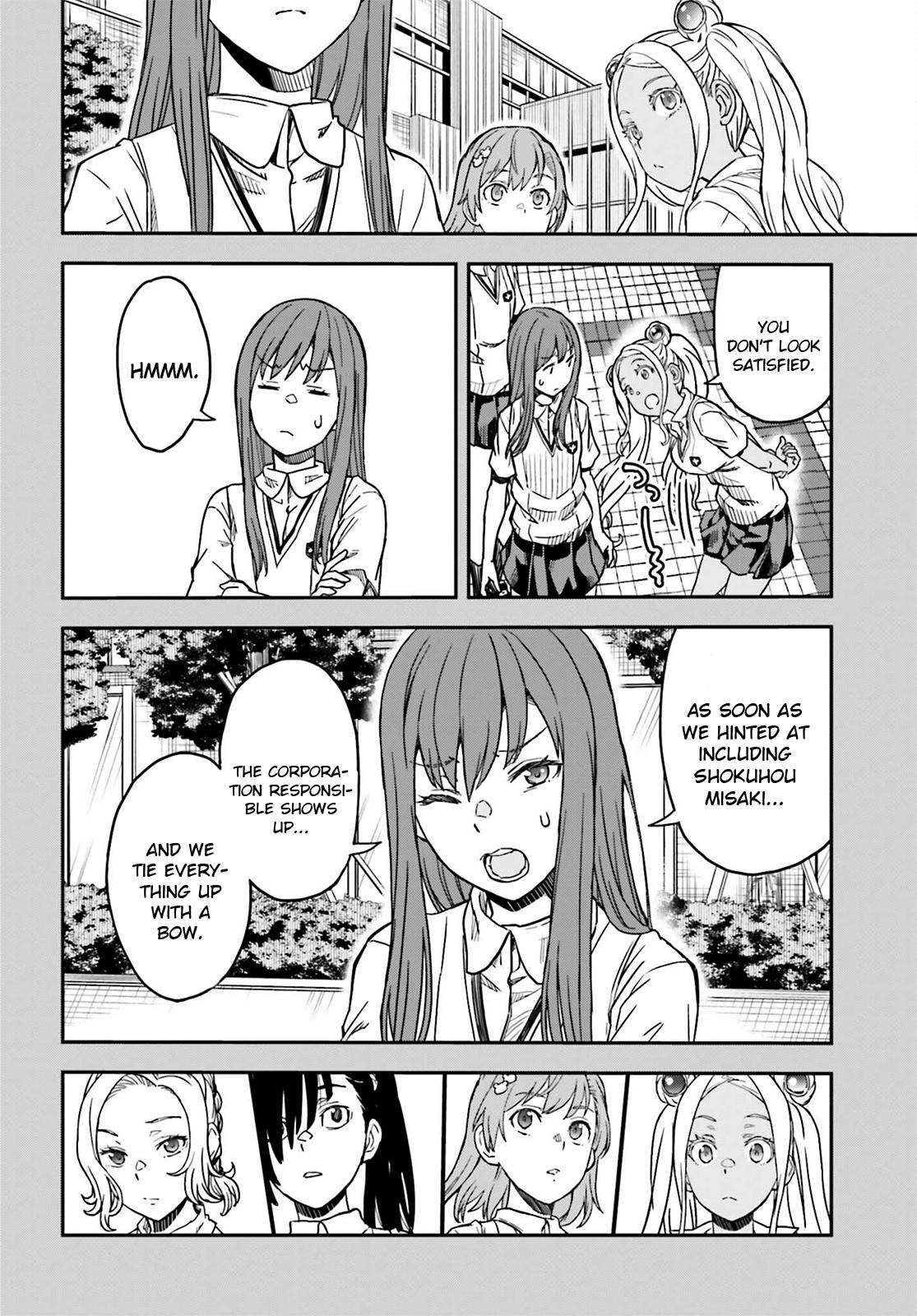 Toaru Majutsu no Index Gaiden: Toaru Kagaku no Railgun Chap 143.2 - Next Chap 144.2