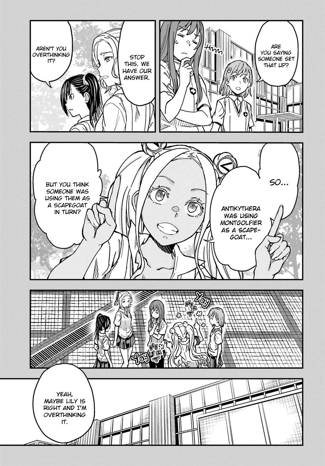 Toaru Majutsu no Index Gaiden: Toaru Kagaku no Railgun Chap 143.2 - Next Chap 144.2