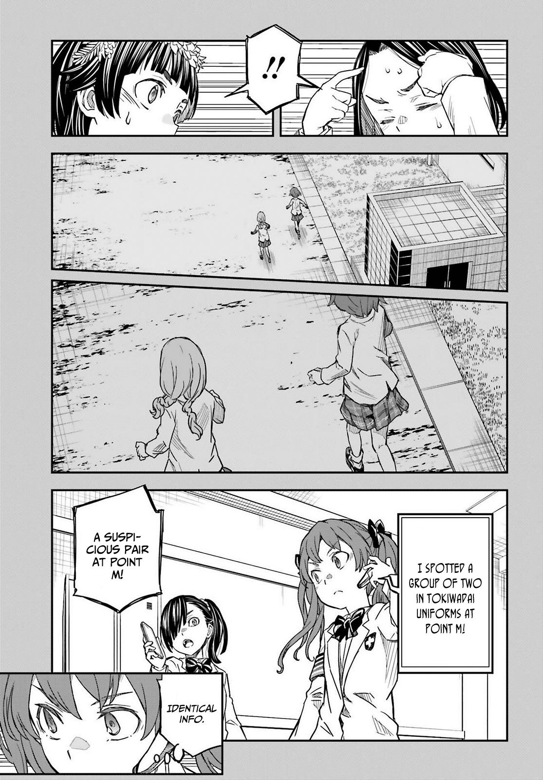 Toaru Majutsu no Index Gaiden: Toaru Kagaku no Railgun Chap 157 - Next Chap 158