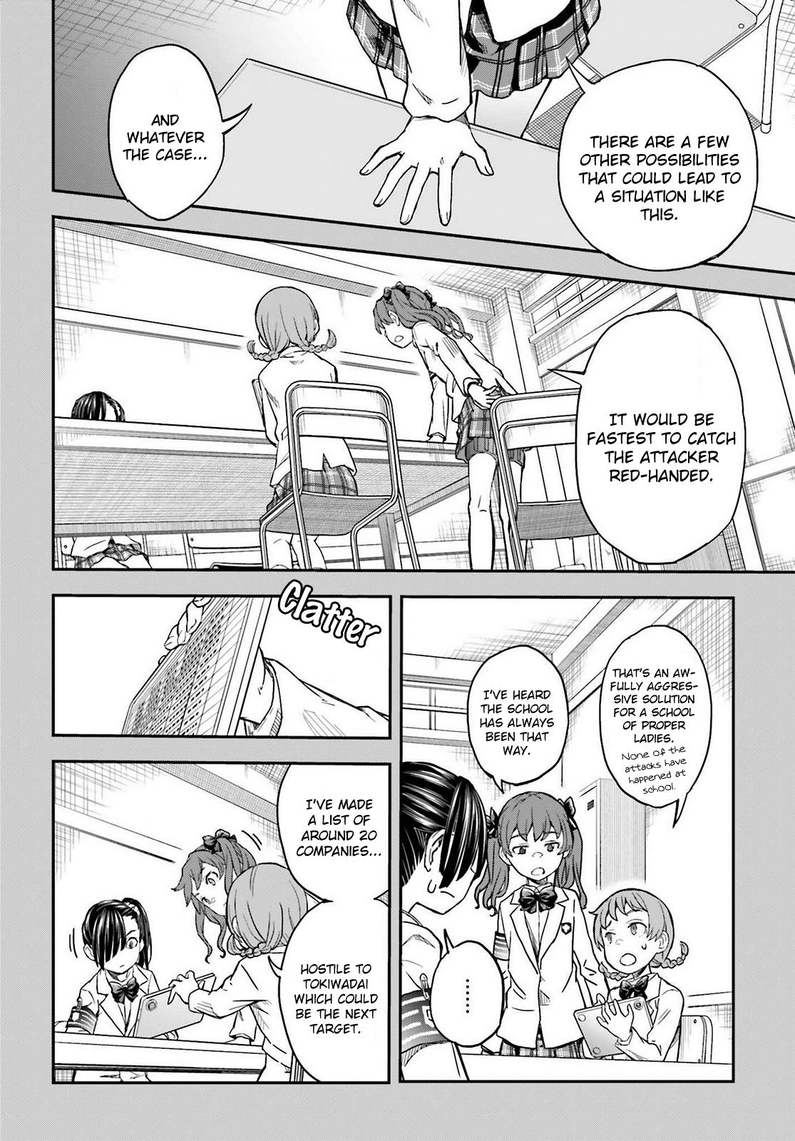 Toaru Majutsu no Index Gaiden: Toaru Kagaku no Railgun Chap 157 - Next Chap 158
