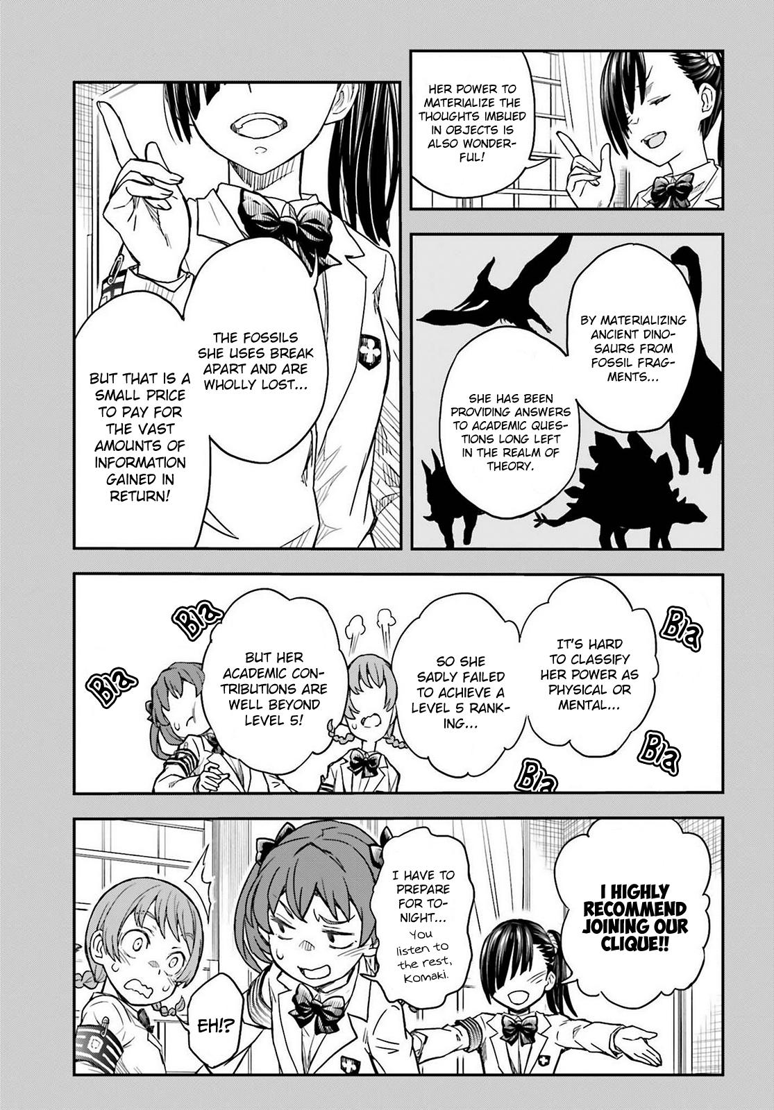 Toaru Majutsu no Index Gaiden: Toaru Kagaku no Railgun Chap 157 - Next Chap 158