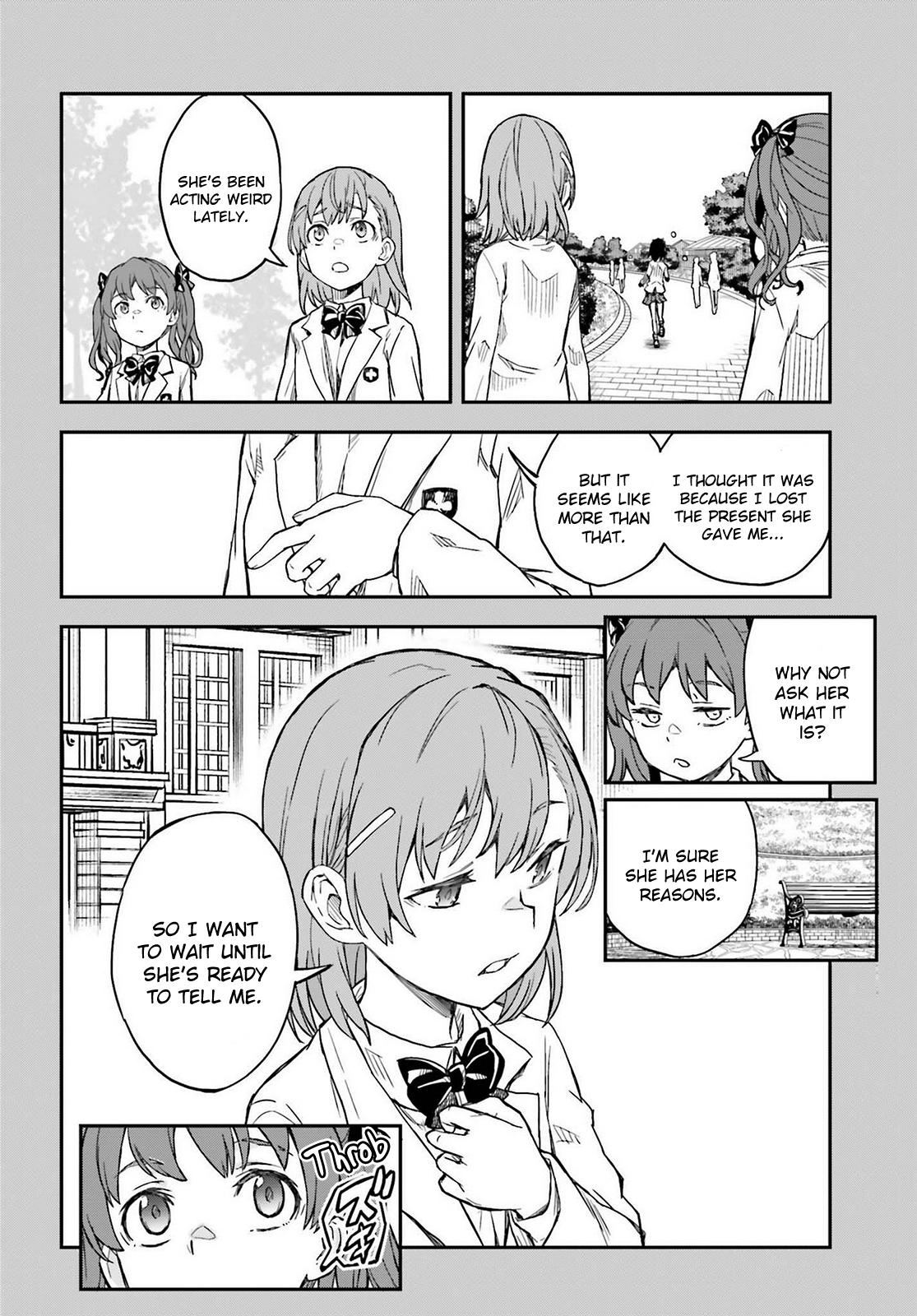 Toaru Majutsu no Index Gaiden: Toaru Kagaku no Railgun Chap 157 - Next Chap 158