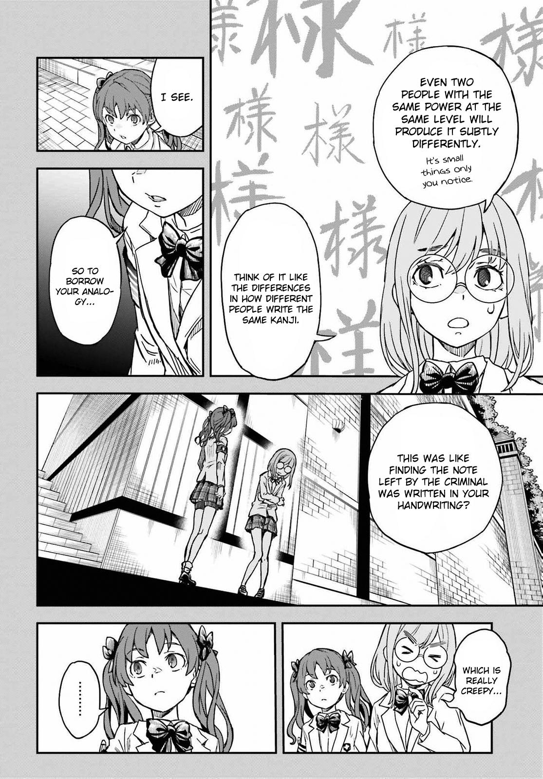 Toaru Majutsu no Index Gaiden: Toaru Kagaku no Railgun Chap 155 - Next Chap 156