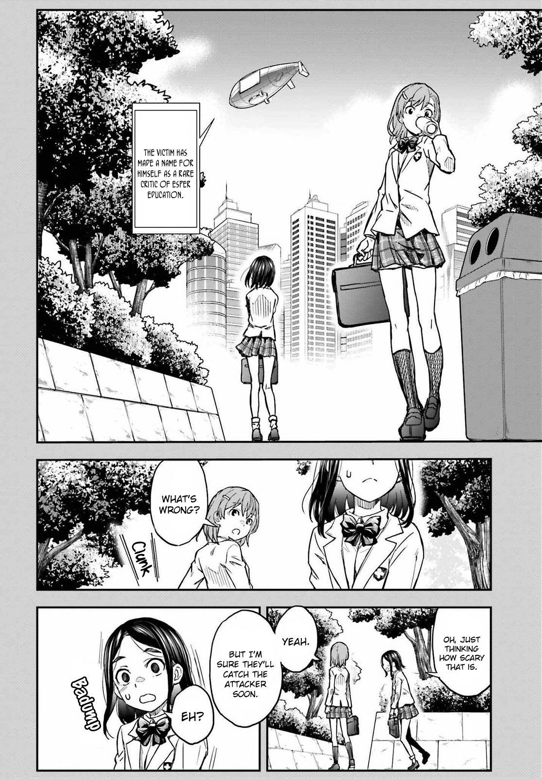 Toaru Majutsu no Index Gaiden: Toaru Kagaku no Railgun Chap 155 - Next Chap 156