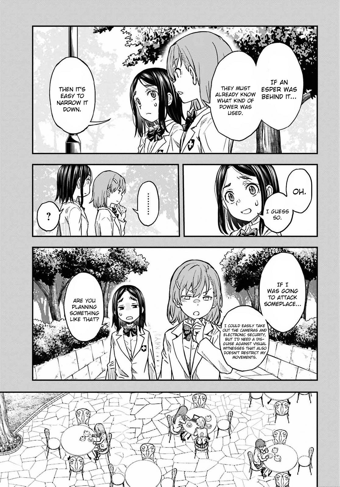 Toaru Majutsu no Index Gaiden: Toaru Kagaku no Railgun Chap 155 - Next Chap 156