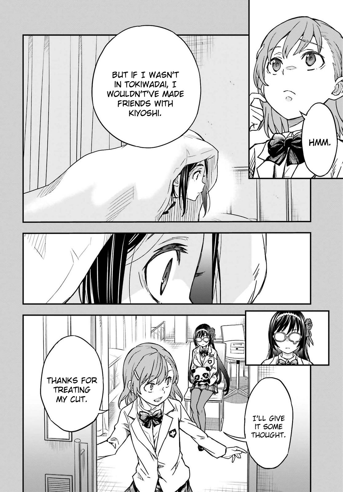 Toaru Majutsu no Index Gaiden: Toaru Kagaku no Railgun Chap 156 - Next Chap 157