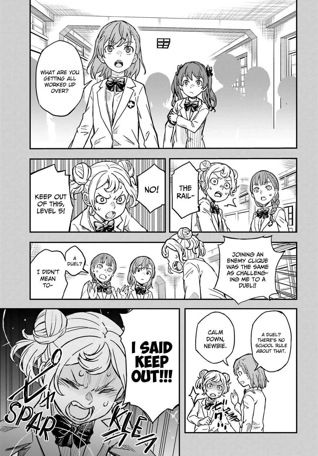 Toaru Majutsu no Index Gaiden: Toaru Kagaku no Railgun Chap 156 - Next Chap 157