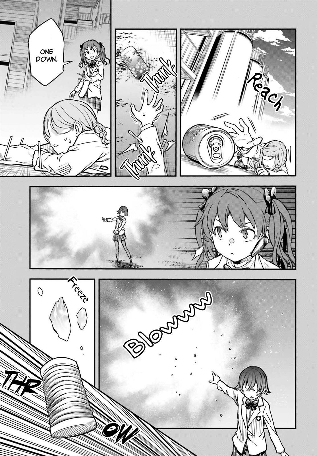Toaru Majutsu no Index Gaiden: Toaru Kagaku no Railgun Chap 158.1 - Next Chap 159.1