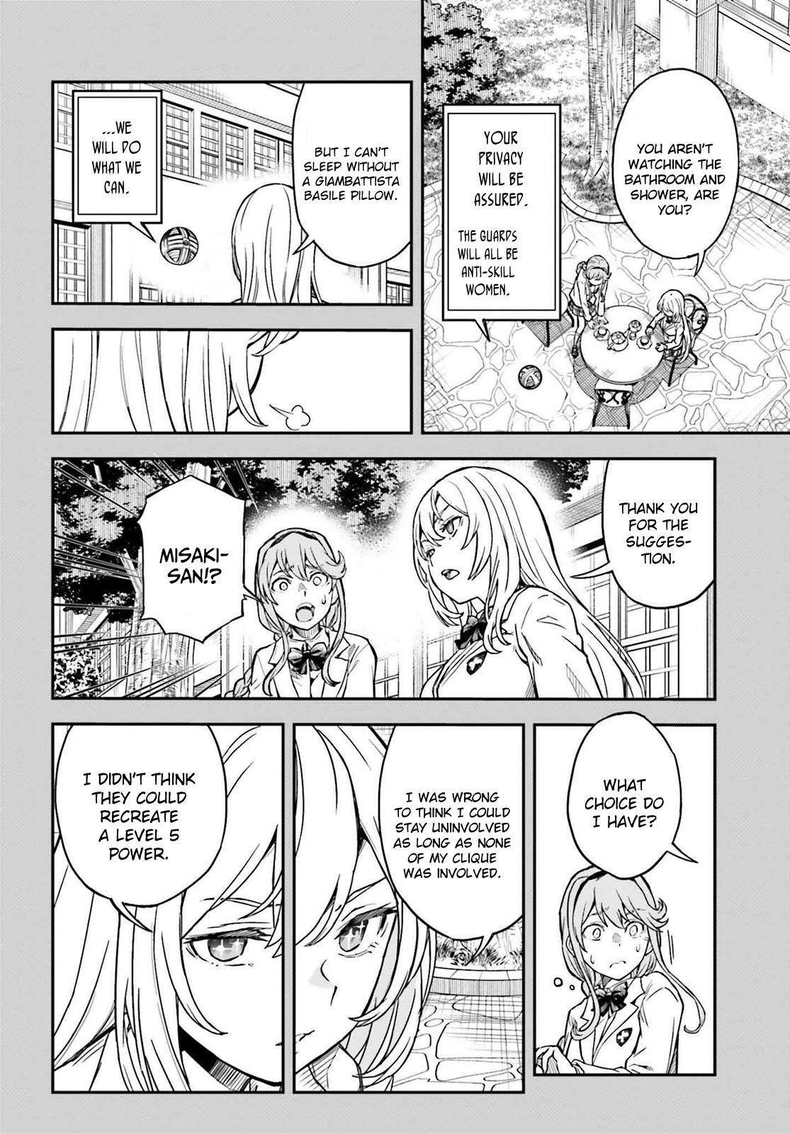 Toaru Majutsu no Index Gaiden: Toaru Kagaku no Railgun Chap 158.1 - Next Chap 159.1