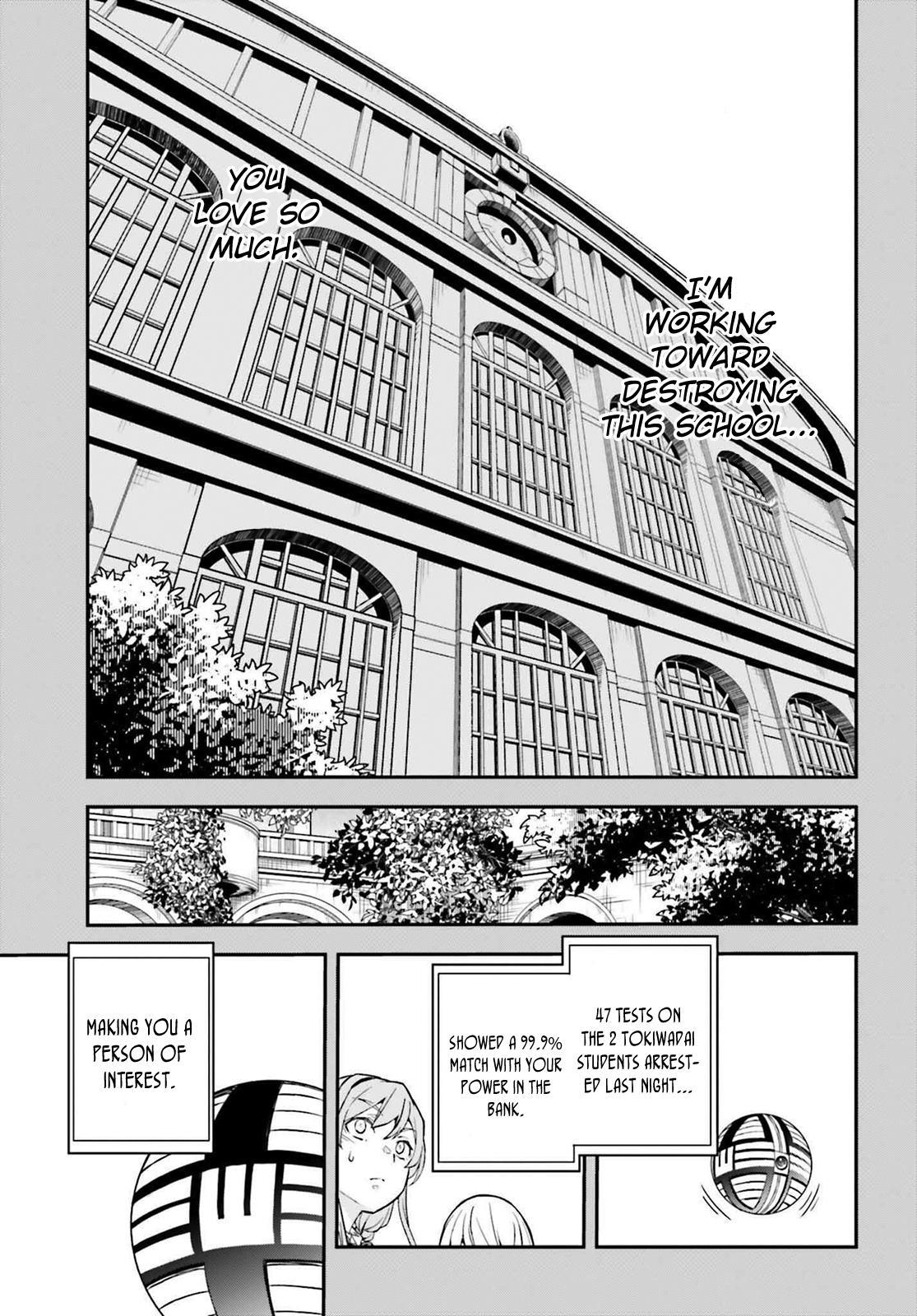 Toaru Majutsu no Index Gaiden: Toaru Kagaku no Railgun Chap 158.1 - Next Chap 159.1