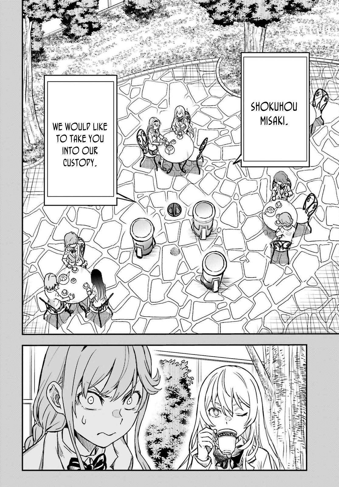 Toaru Majutsu no Index Gaiden: Toaru Kagaku no Railgun Chap 158.1 - Next Chap 159.1