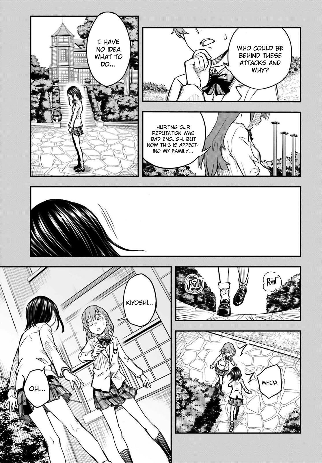 Toaru Majutsu no Index Gaiden: Toaru Kagaku no Railgun Chap 158.1 - Next Chap 159.1