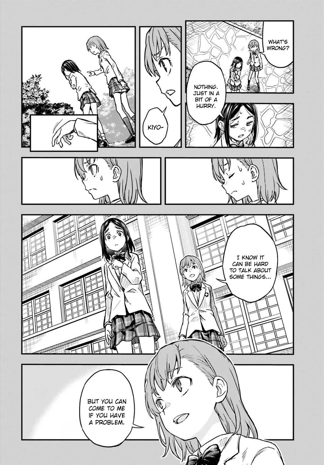 Toaru Majutsu no Index Gaiden: Toaru Kagaku no Railgun Chap 158.1 - Next Chap 159.1