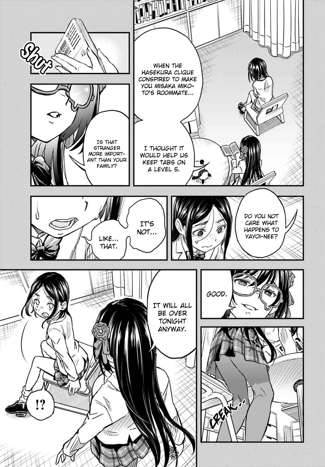 Toaru Majutsu no Index Gaiden: Toaru Kagaku no Railgun Chap 158.2 - Next Chap 159.2