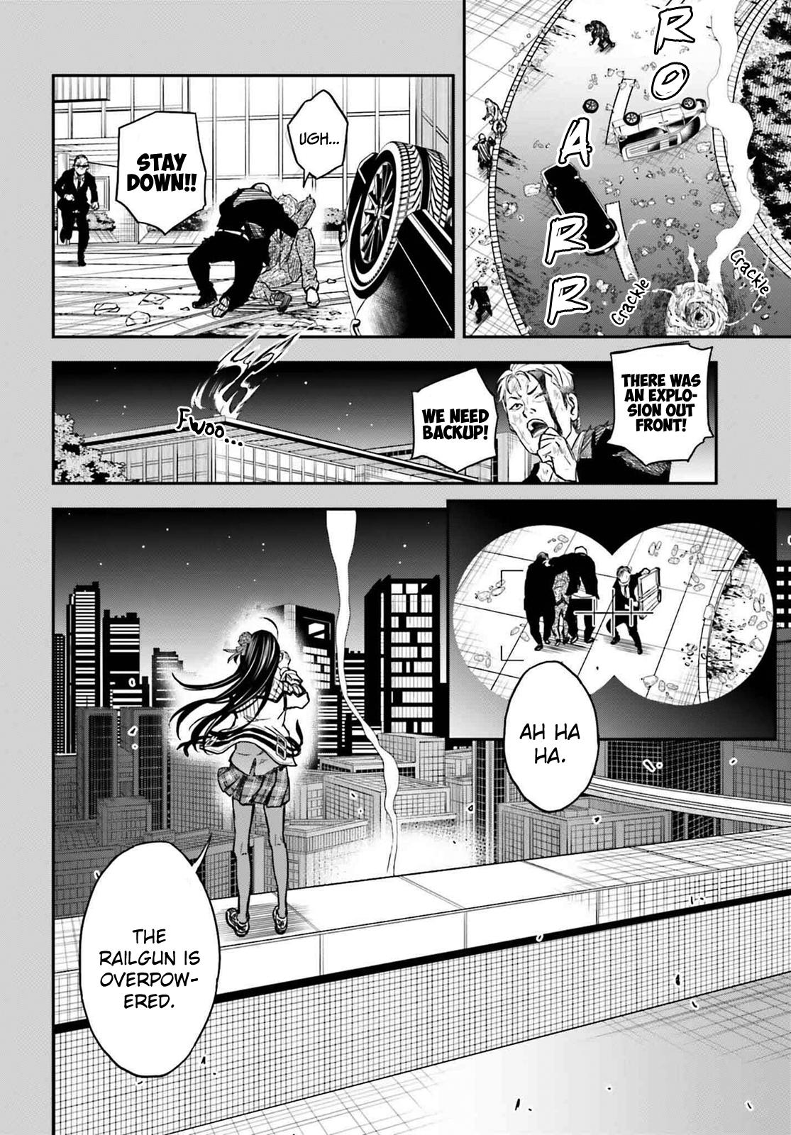 Toaru Majutsu no Index Gaiden: Toaru Kagaku no Railgun Chap 158.2 - Next Chap 159.2
