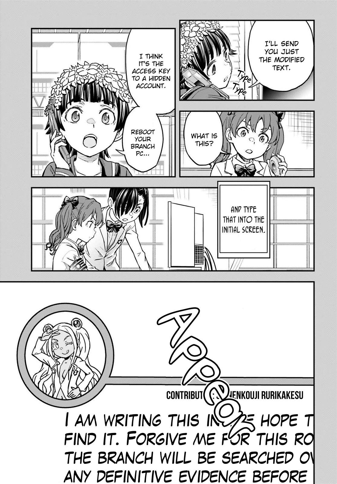 Toaru Majutsu no Index Gaiden: Toaru Kagaku no Railgun Chap 159 - Next Chap 160