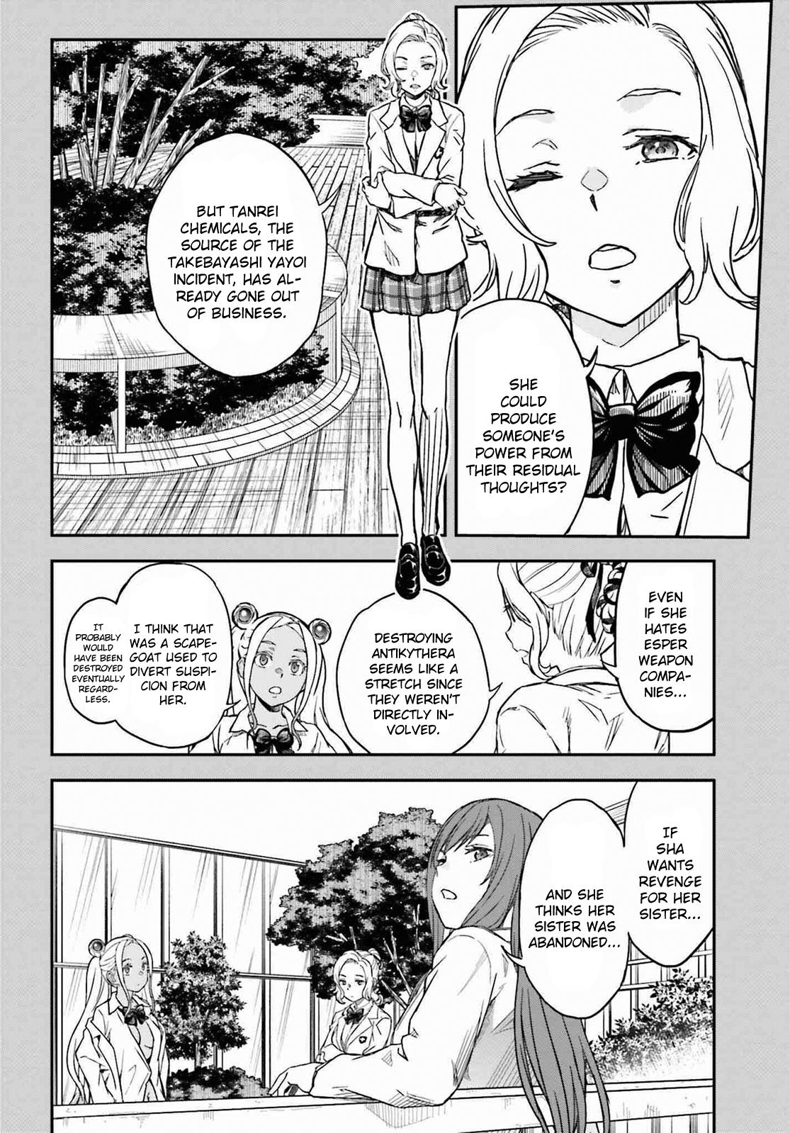 Toaru Majutsu no Index Gaiden: Toaru Kagaku no Railgun Chap 150.1 - Next Chap 151.1