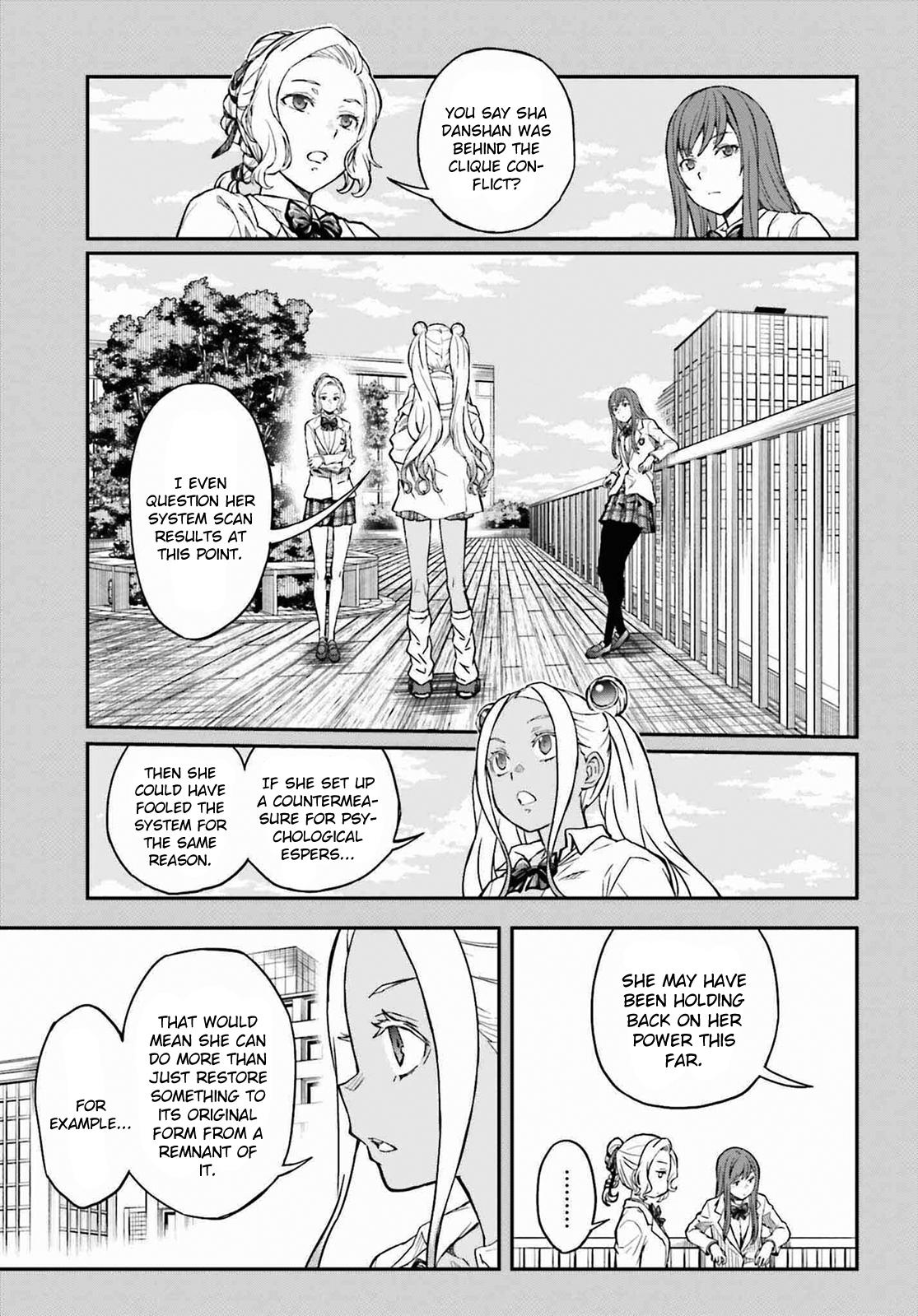 Toaru Majutsu no Index Gaiden: Toaru Kagaku no Railgun Chap 150.1 - Next Chap 151.1