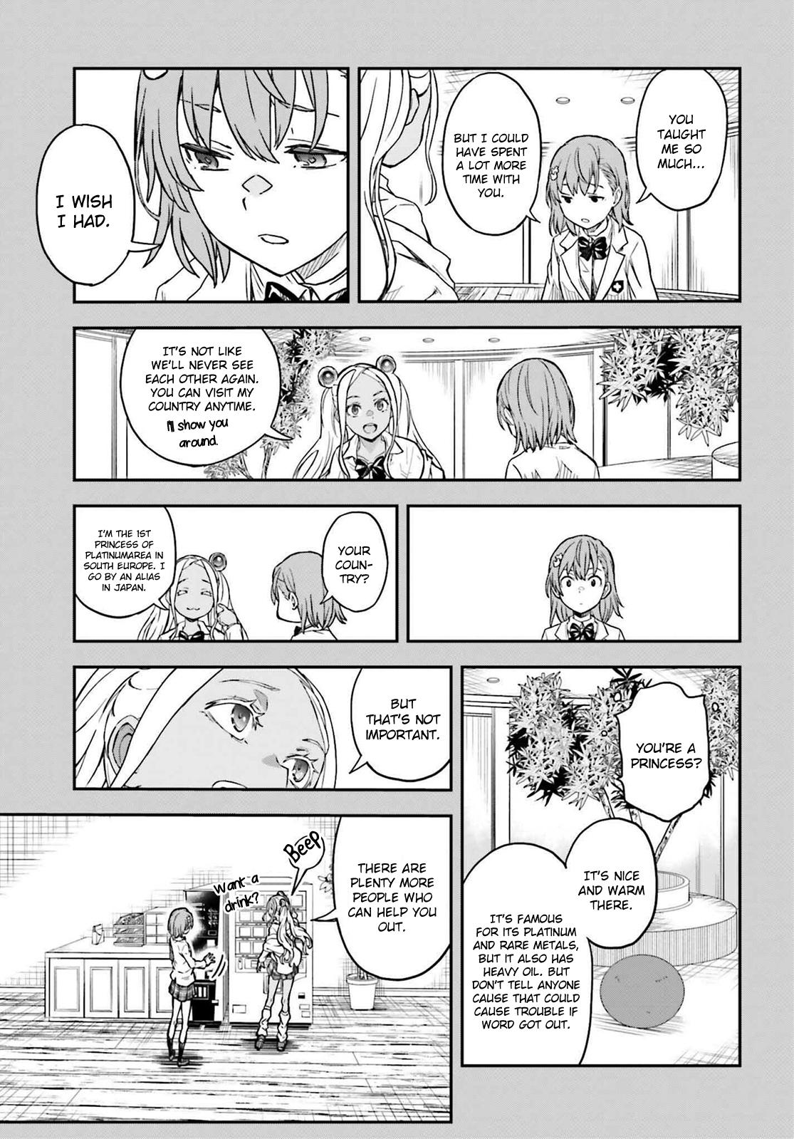 Toaru Majutsu no Index Gaiden: Toaru Kagaku no Railgun Chap 150.2 - Next Chap 151.2
