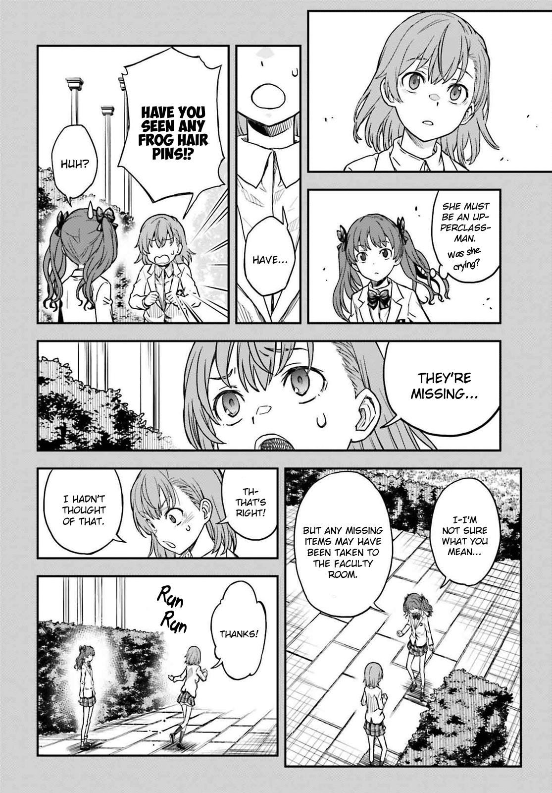 Toaru Majutsu no Index Gaiden: Toaru Kagaku no Railgun Chap 152 - Next Chap 153