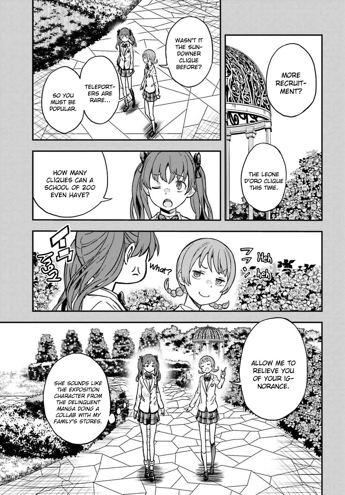 Toaru Majutsu no Index Gaiden: Toaru Kagaku no Railgun Chap 152 - Next Chap 153