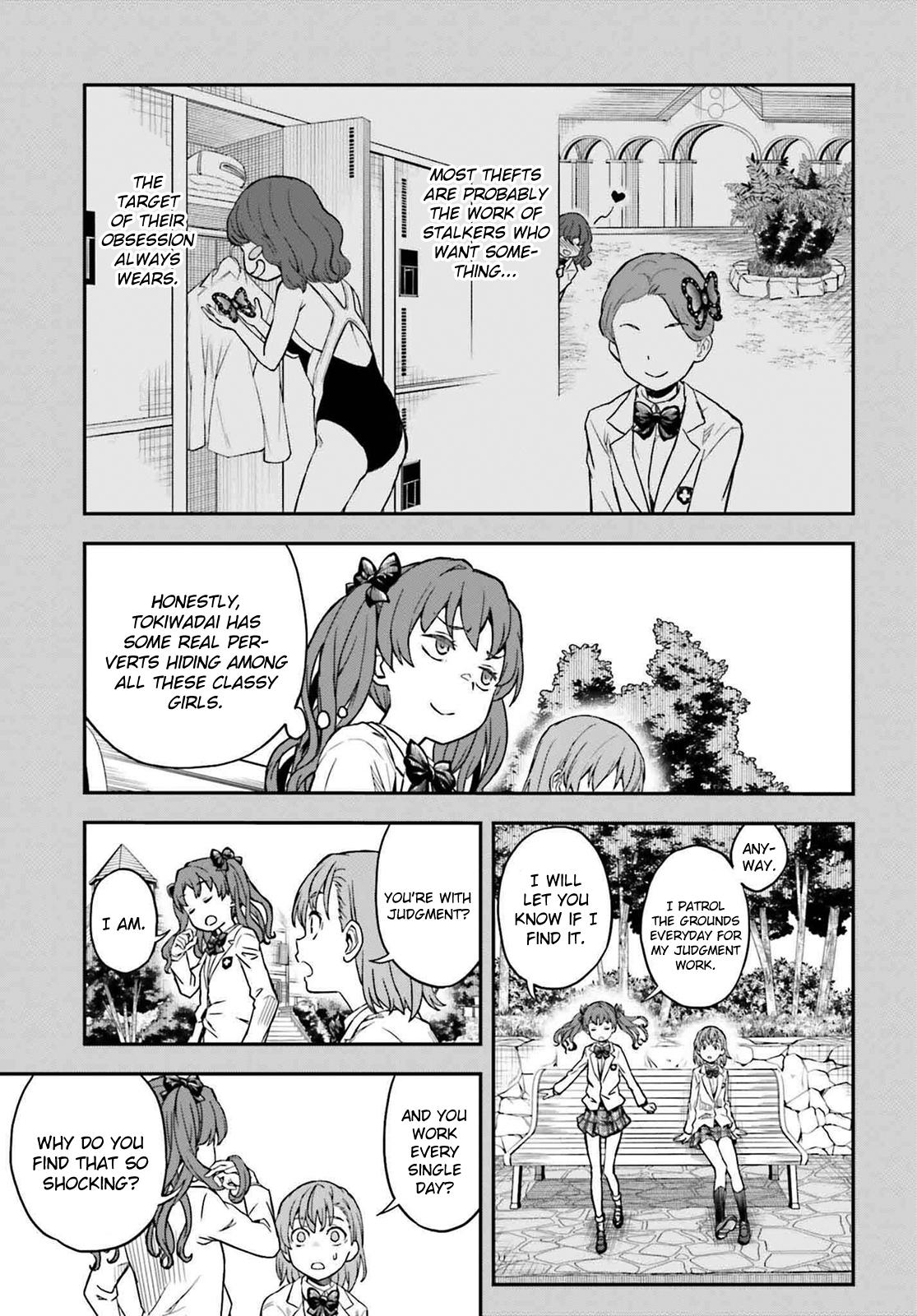 Toaru Majutsu no Index Gaiden: Toaru Kagaku no Railgun Chap 153 - Next Chap 154