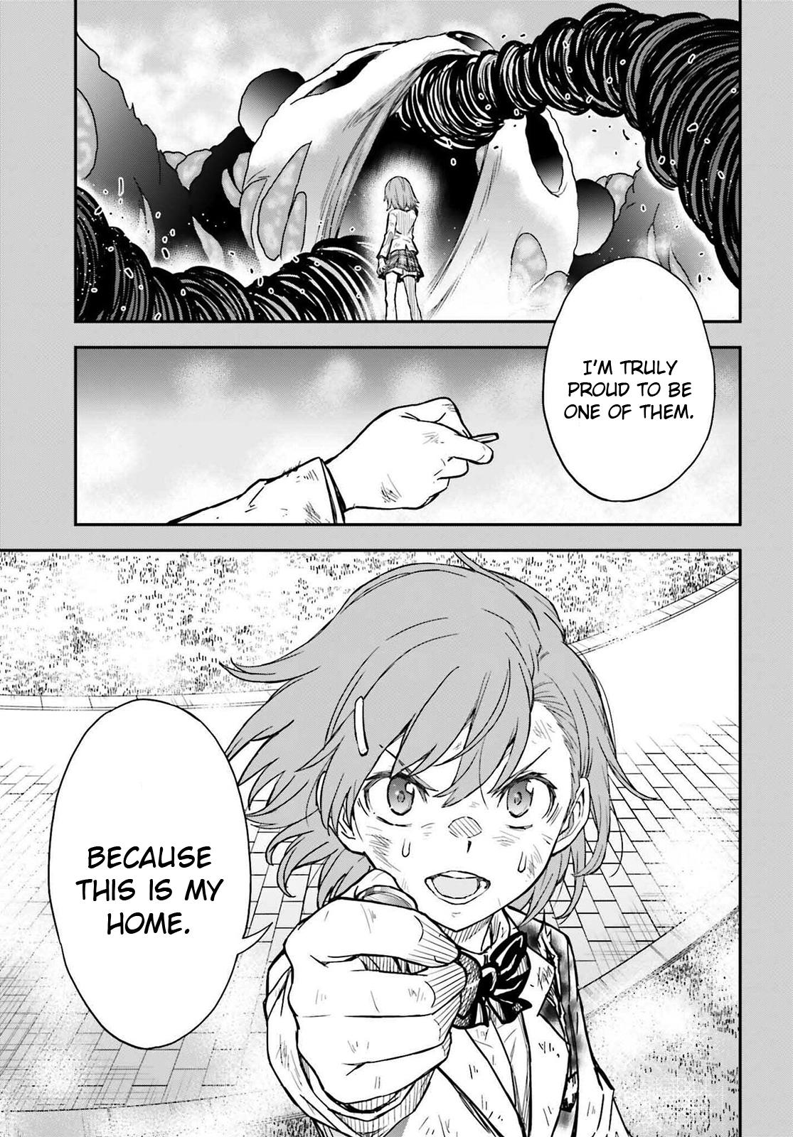 Toaru Majutsu no Index Gaiden: Toaru Kagaku no Railgun Chap 167 - Next Chap 168