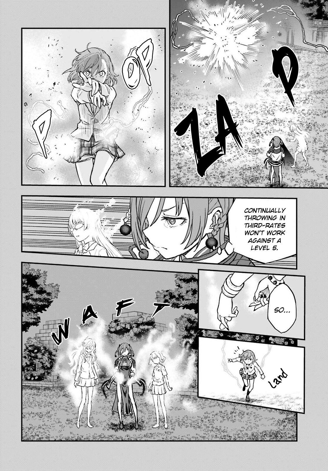 Toaru Majutsu no Index Gaiden: Toaru Kagaku no Railgun Chap 165.1 - Next Chap 166.1