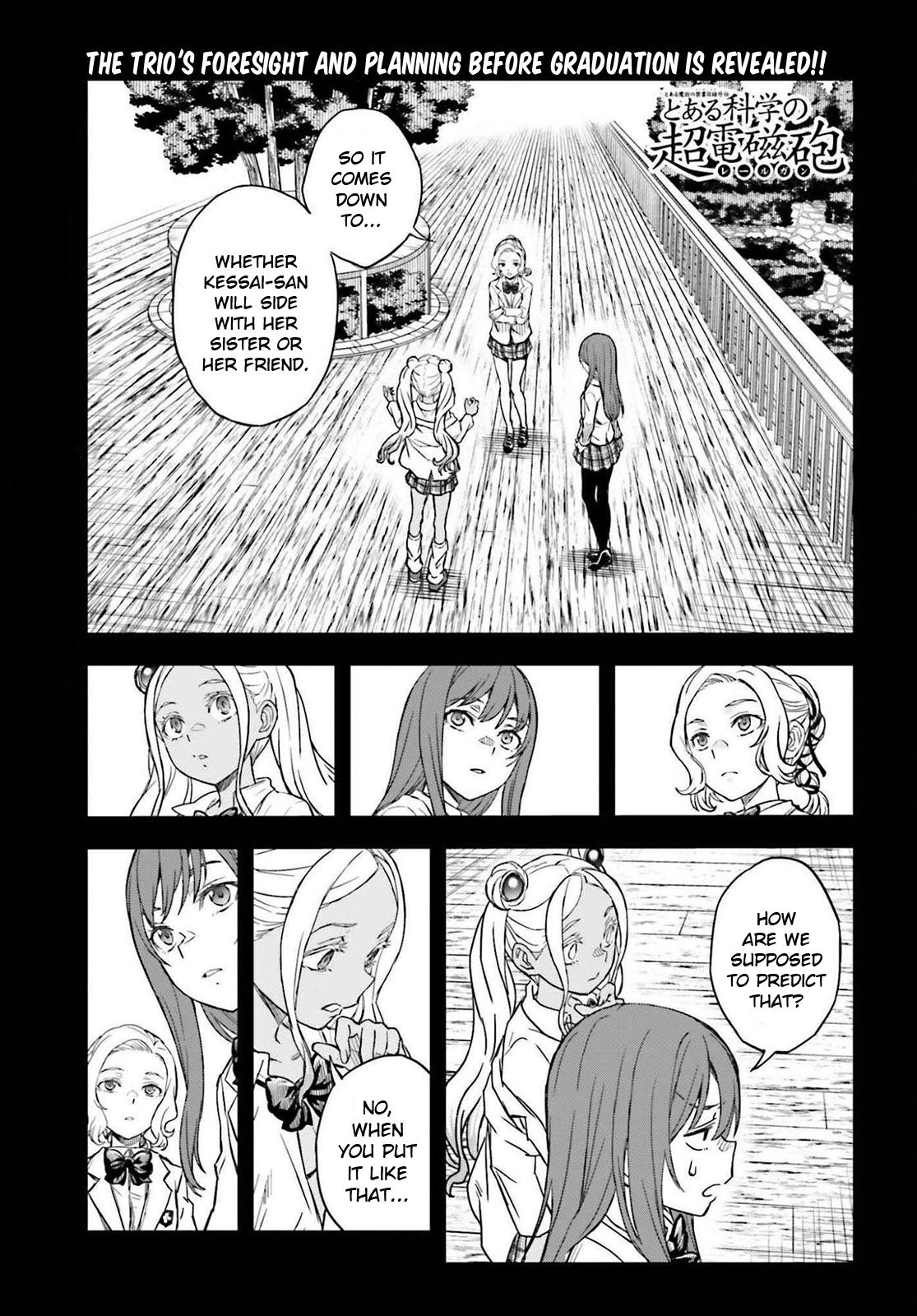 Toaru Majutsu no Index Gaiden: Toaru Kagaku no Railgun Chap 166 - Next Chap 167