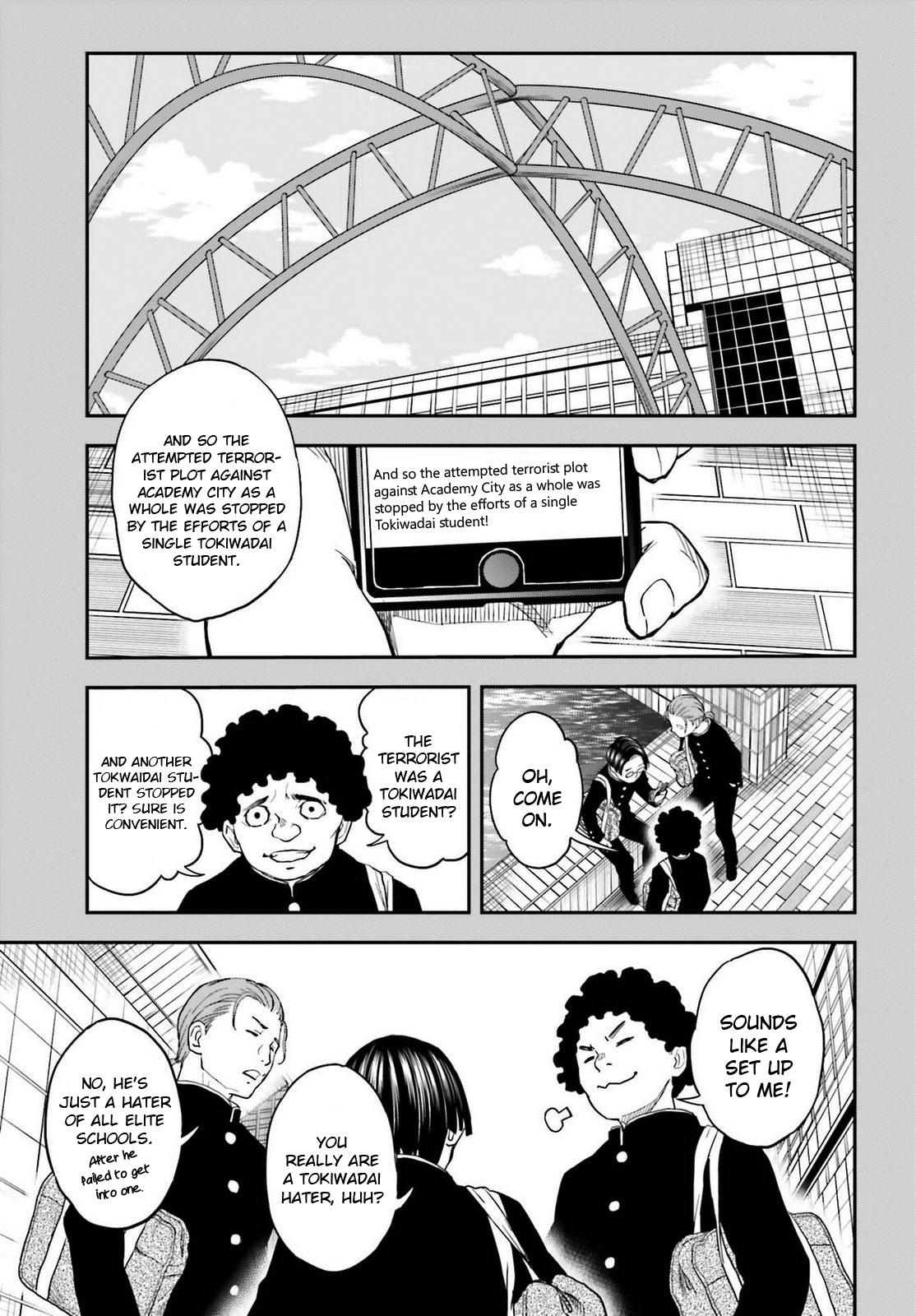 Toaru Majutsu no Index Gaiden: Toaru Kagaku no Railgun Chap 168 - Next Chap 169