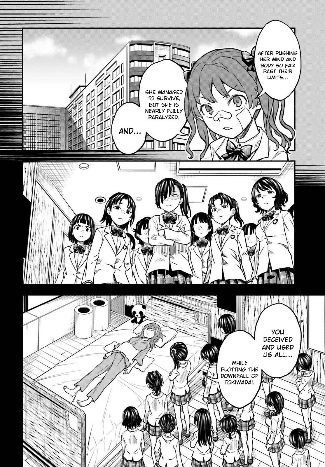 Toaru Majutsu no Index Gaiden: Toaru Kagaku no Railgun Chap 168 - Next Chap 169