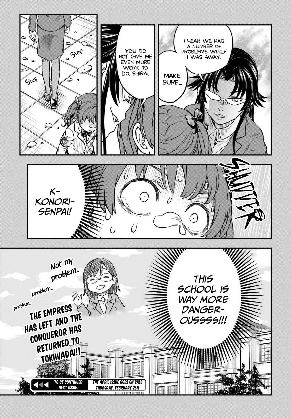 Toaru Majutsu no Index Gaiden: Toaru Kagaku no Railgun Chap 168 - Next Chap 169