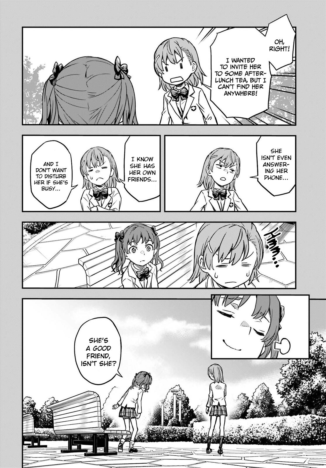 Toaru Majutsu no Index Gaiden: Toaru Kagaku no Railgun Chap 169 - Next Chap 170