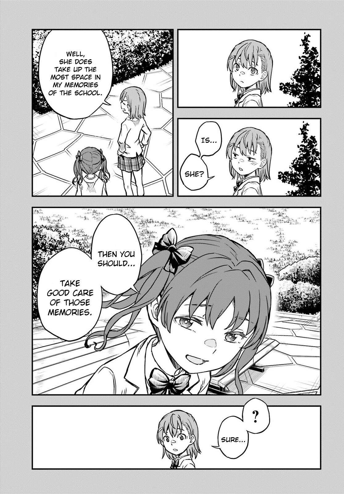 Toaru Majutsu no Index Gaiden: Toaru Kagaku no Railgun Chap 169 - Next Chap 170