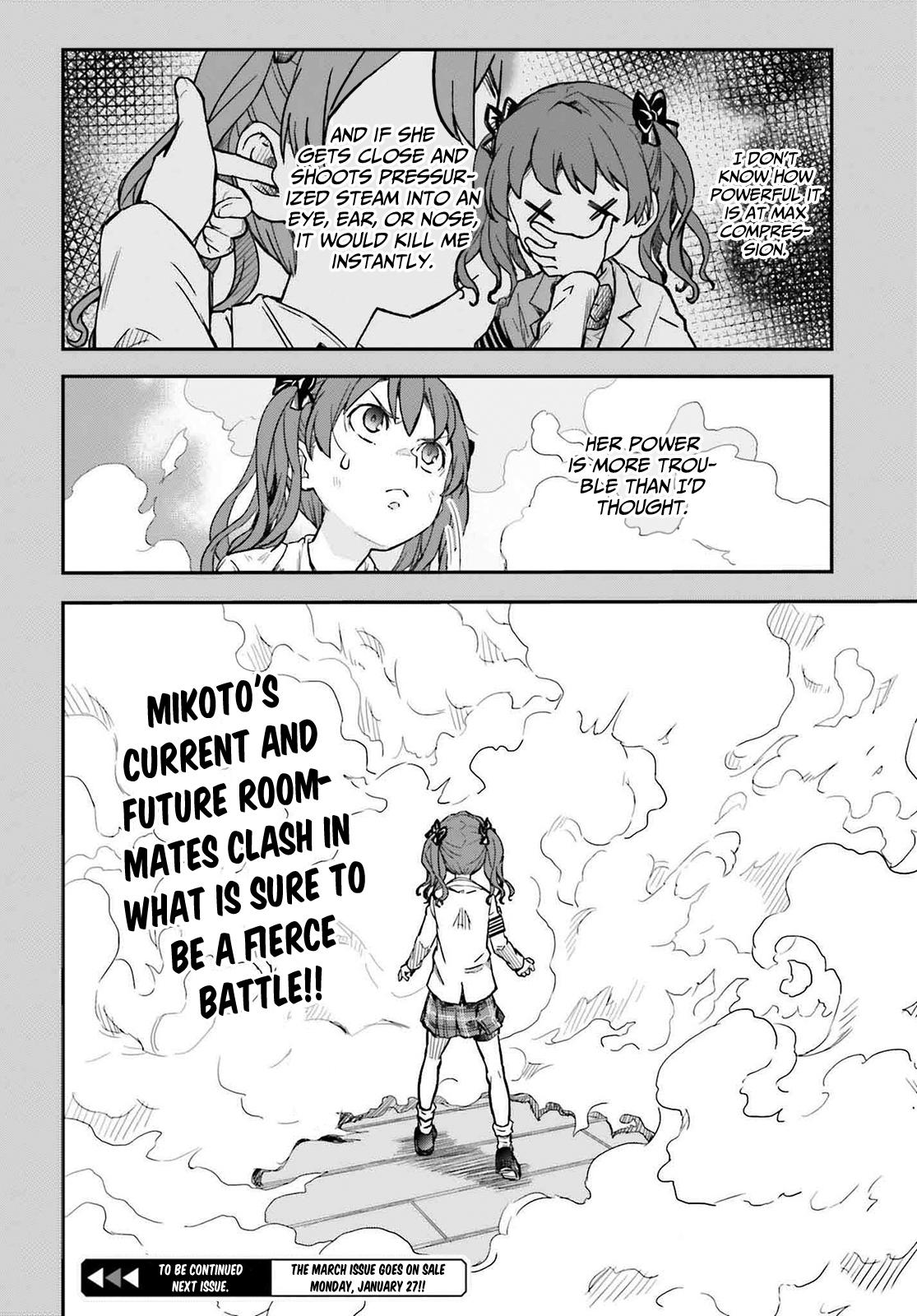 Toaru Majutsu no Index Gaiden: Toaru Kagaku no Railgun Chap 160 - Next Chap 161