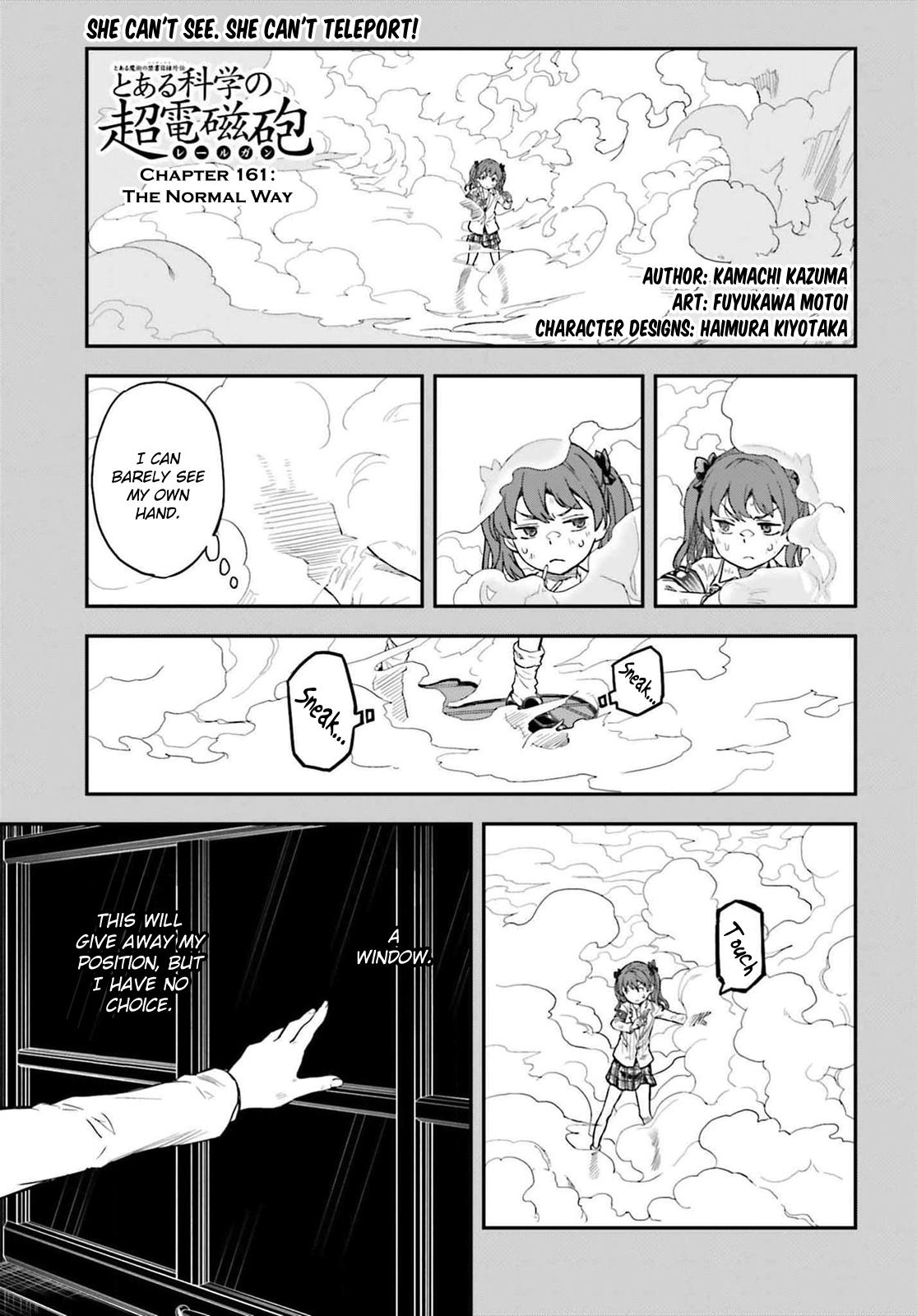 Toaru Majutsu no Index Gaiden: Toaru Kagaku no Railgun Chap 161 - Next Chap 162