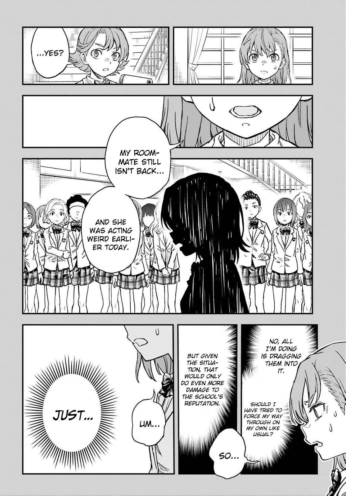 Toaru Majutsu no Index Gaiden: Toaru Kagaku no Railgun Chap 162 - Next Chap 163