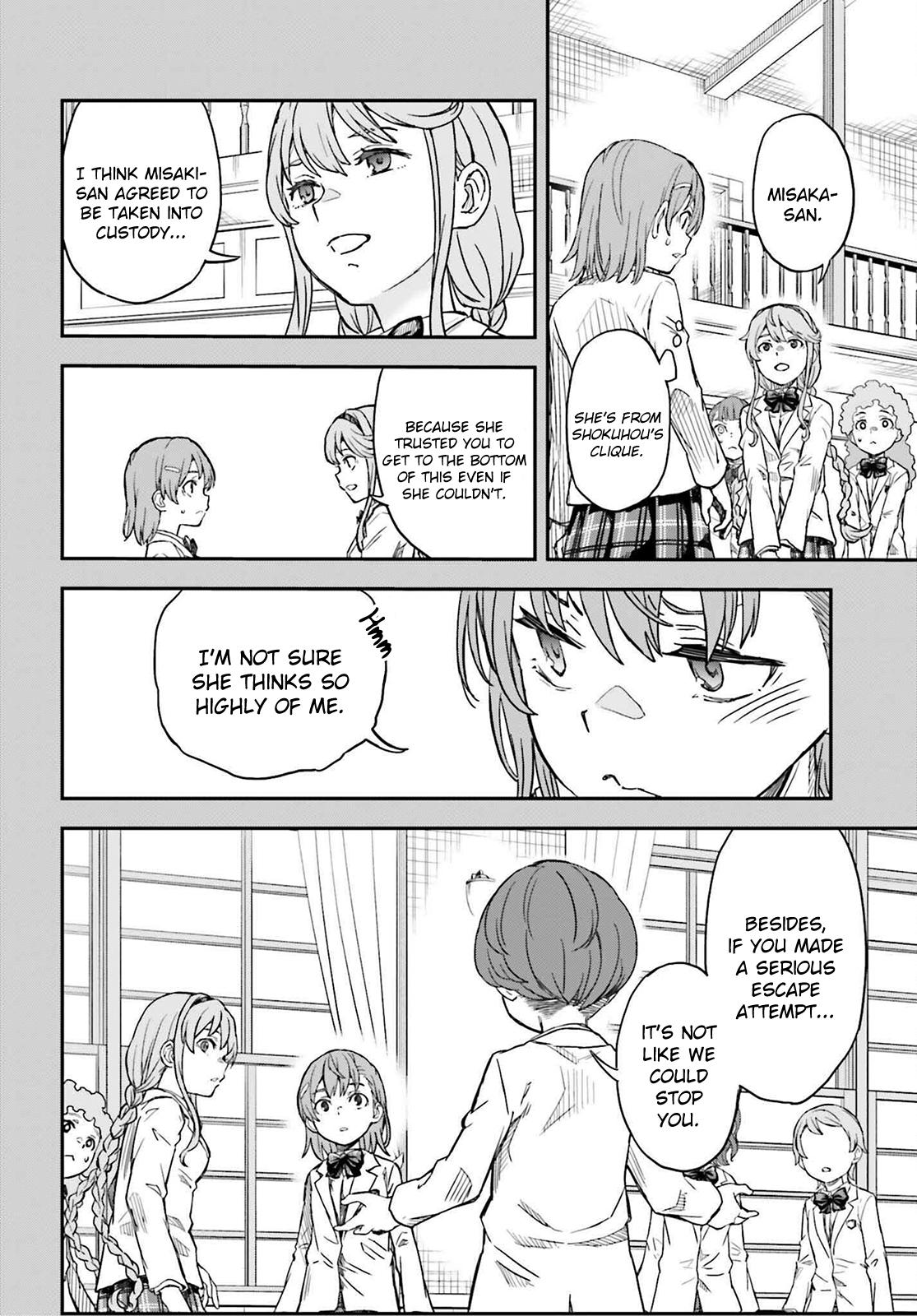 Toaru Majutsu no Index Gaiden: Toaru Kagaku no Railgun Chap 163 - Next Chap 164