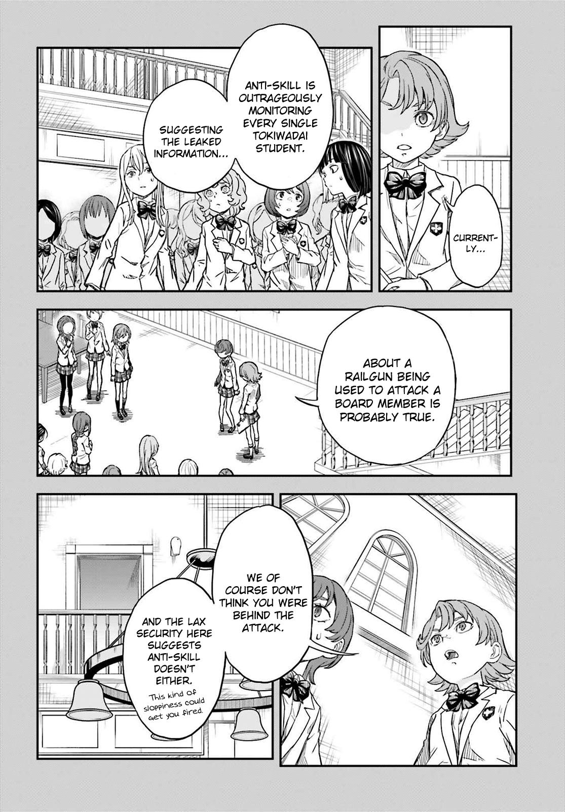 Toaru Majutsu no Index Gaiden: Toaru Kagaku no Railgun Chap 163 - Next Chap 164