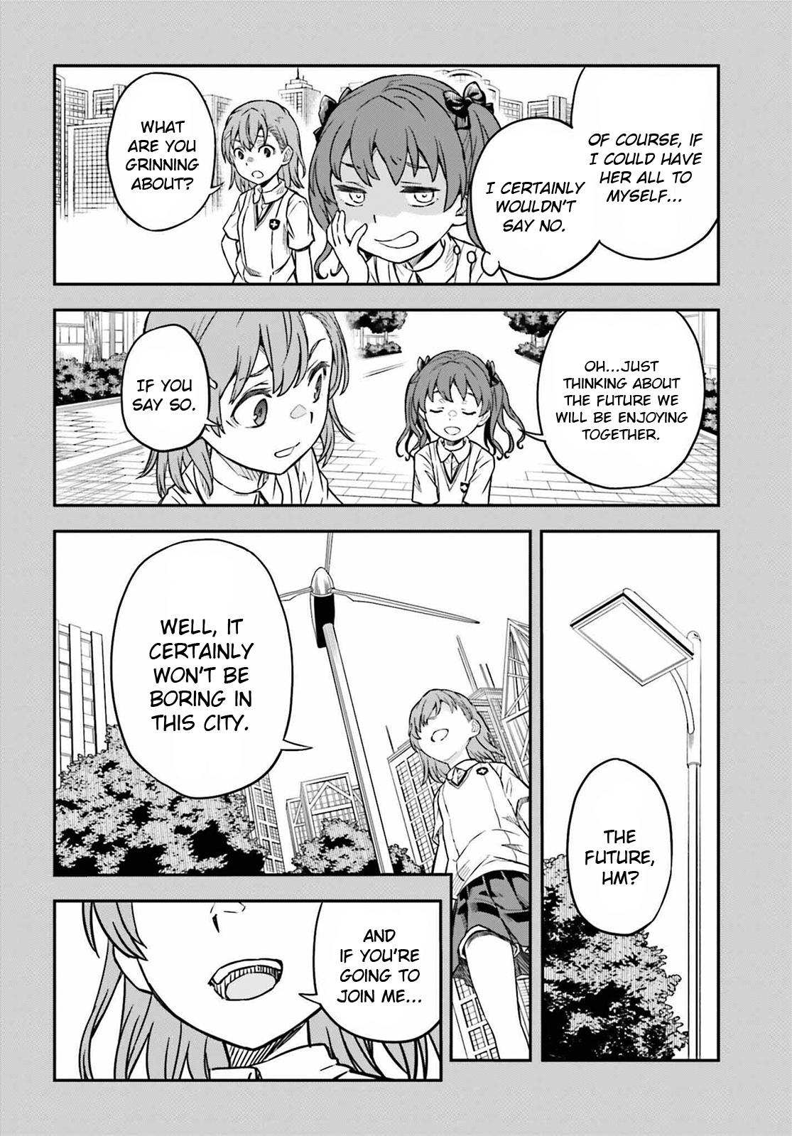 Toaru Majutsu no Index Gaiden: Toaru Kagaku no Railgun Chap 170 - Next Chap 171