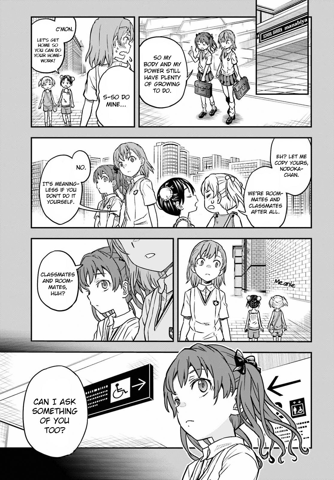 Toaru Majutsu no Index Gaiden: Toaru Kagaku no Railgun Chap 170 - Next Chap 171
